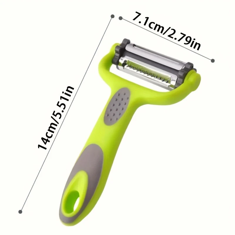 1pc 3 in 1 Julienne Peeler Slicer - Image 4