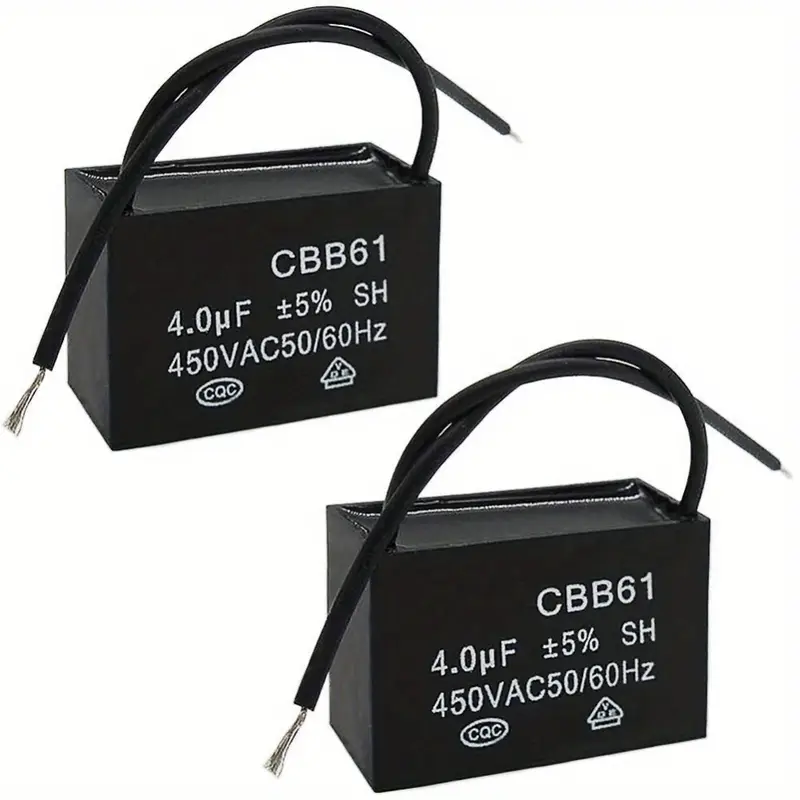 2pcs 450V Ceiling Fan Run Capacitors