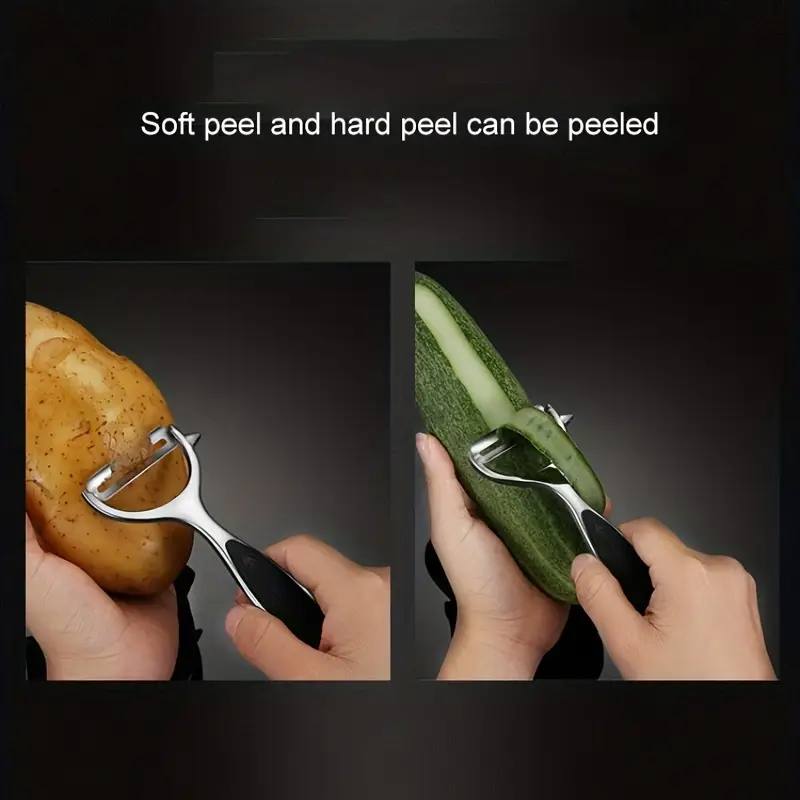 1pc Premium Y Shaped Metal Peeler - Image 3