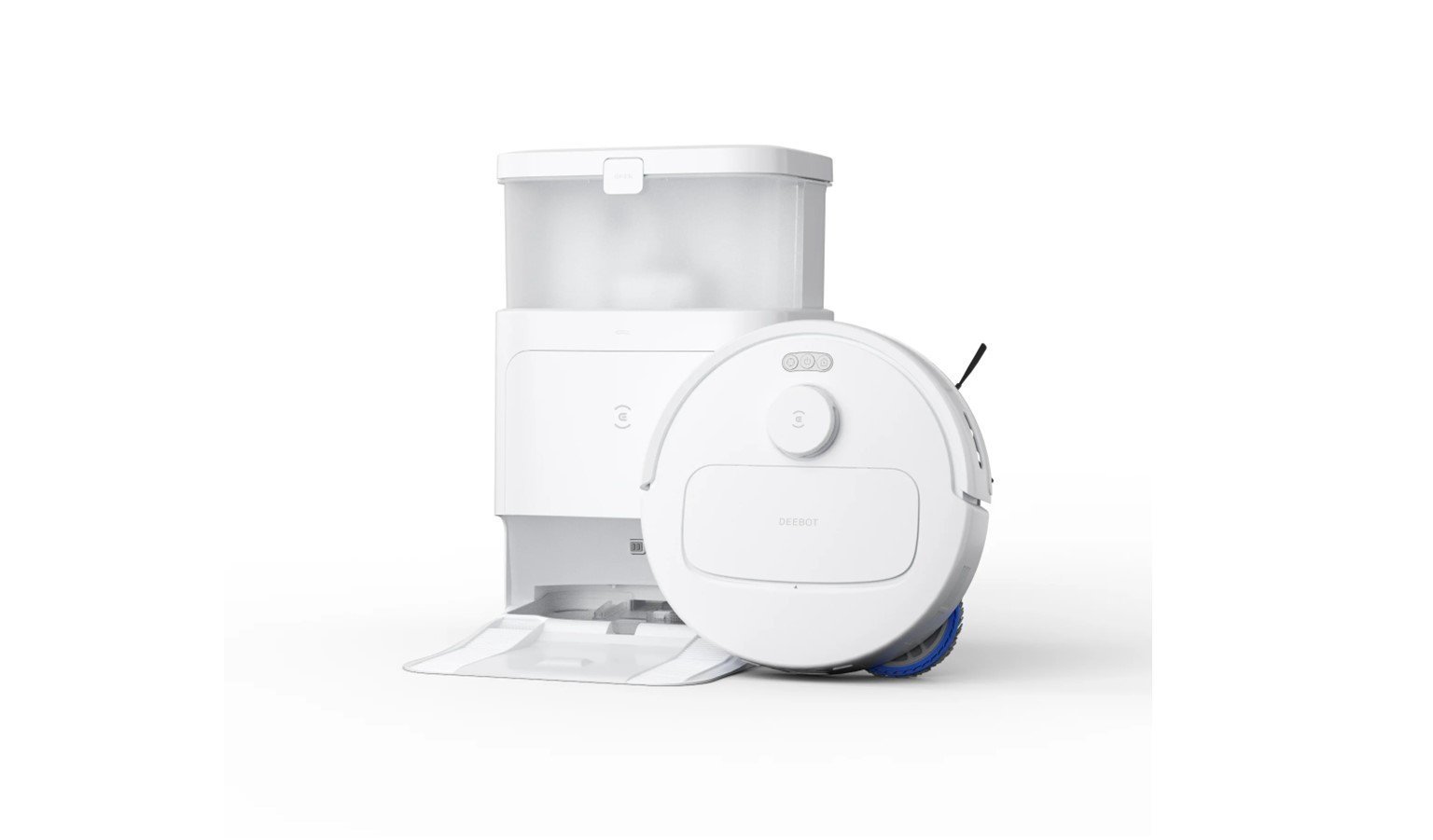 Ecovacs Deebot N30 Pro Omni Robot Vacuum - White - Image 2
