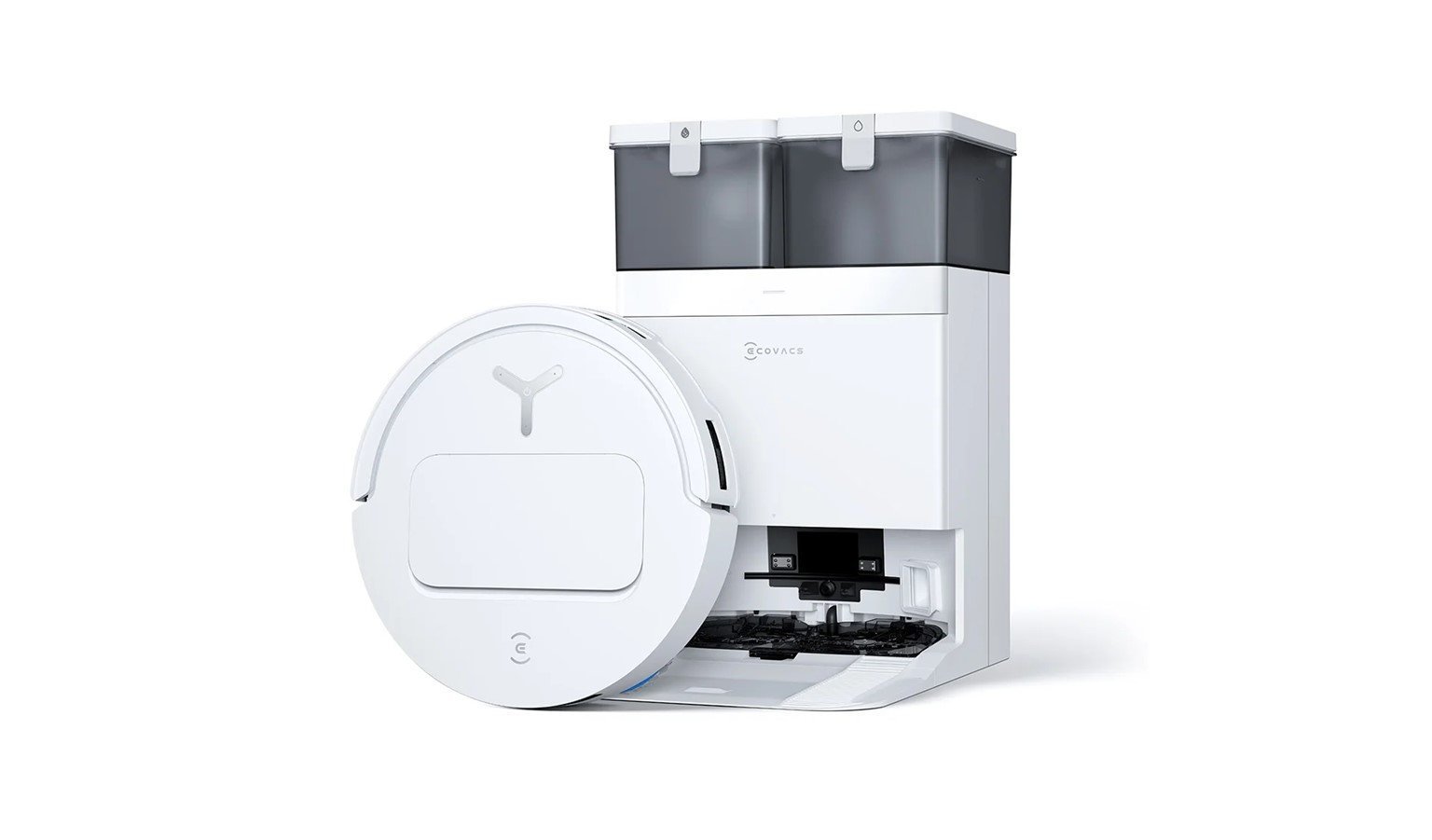 Ecovacs Deebot T50 Pro Omni Robot Vacuum - White - Image 2