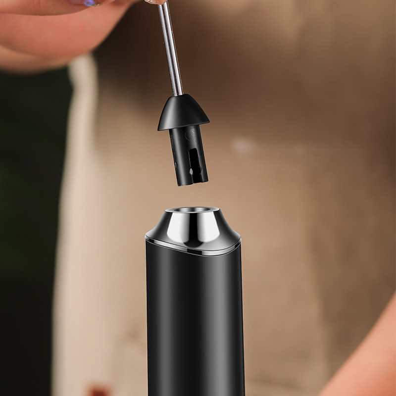 Electric Milk Foam Portable Egg Beater Handheld Coffee Egg Beater Foam Mixer Kitchen Household Milk Foamer - Image 3