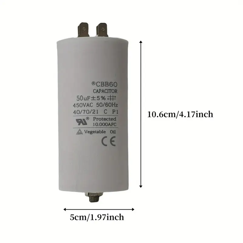 50uf CBB60 Operating Capacitor - Image 3