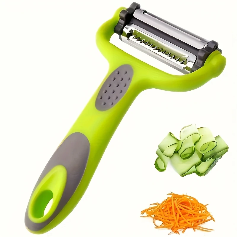 1pc 3 in 1 Julienne Peeler Slicer